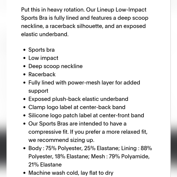 NWT Women's Savage X Fenty Lineup Low-impact Sports Bra - Picture 9 of 10